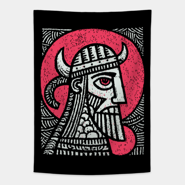 Berserker Tapestry by TuncGK