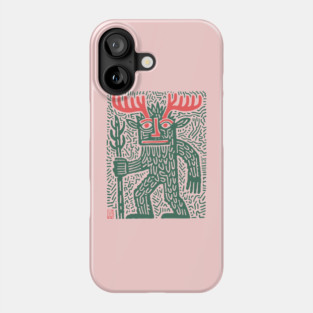 Leshy God - Slavic Folklore Phone Case