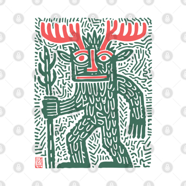 Leshy God - Slavic Folklore by TuncGK