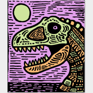 T-Rex Posters and Art