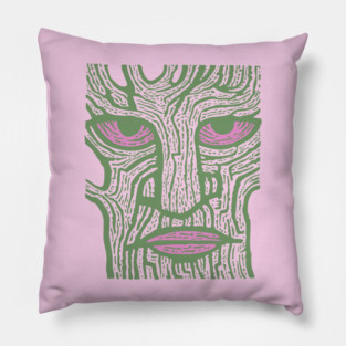 Oak Spirit - Forest Guardian Pillow