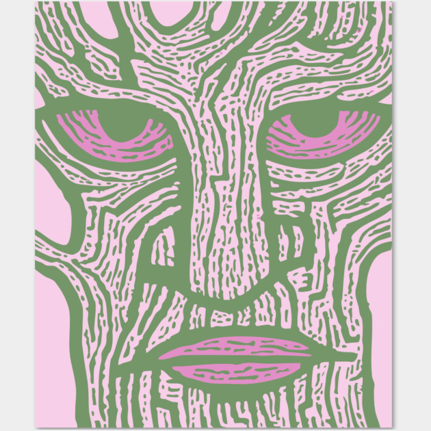 Oak Spirit - Forest Guardian Wall Art by TuncGK