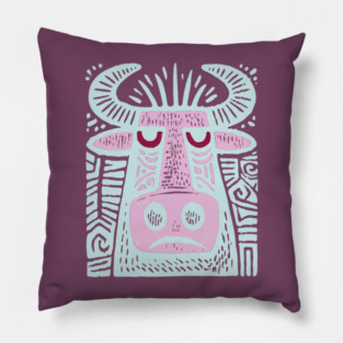 Taurus Bull - Zodiac Art Pillow