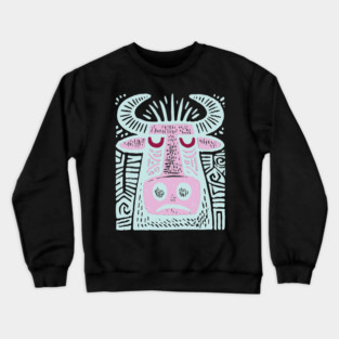 Taurus Bull - Zodiac Art Crewneck Sweatshirt