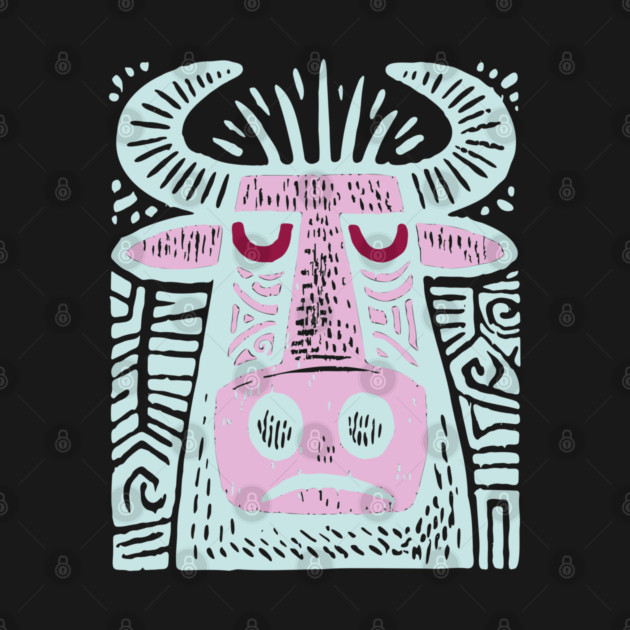 Taurus Bull - Zodiac Art by TuncGK