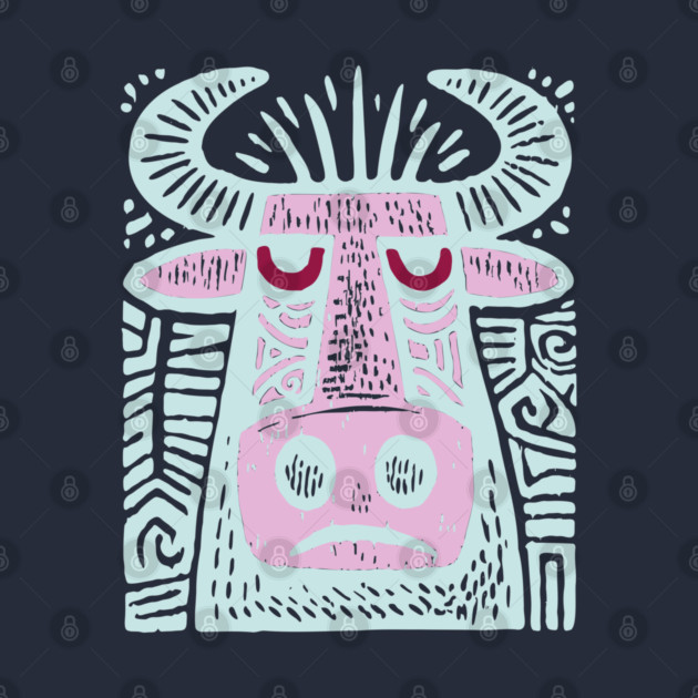 Taurus Bull - Zodiac Art by TuncGK