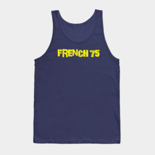 FRENCH 75 - Yellow Tank Top