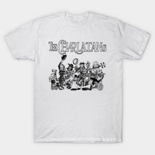 Retro Band Britpop Music T-Shirt