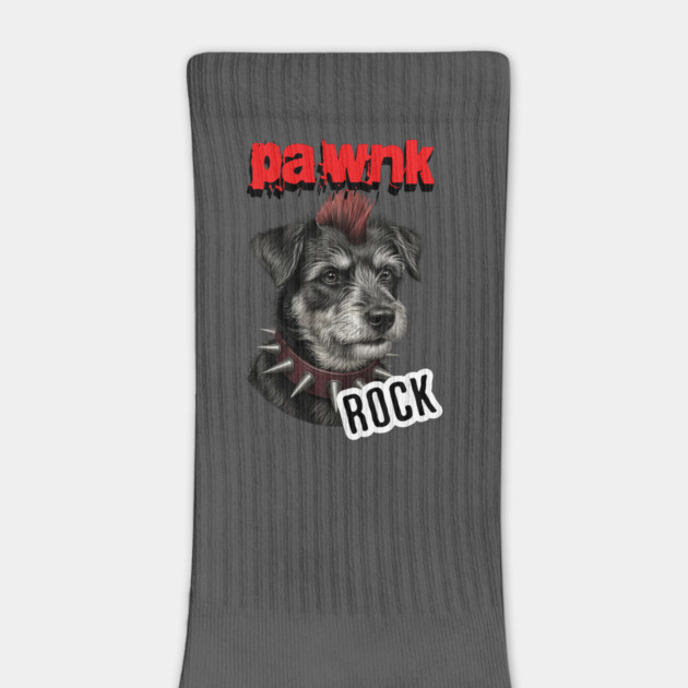 Punk Rock Dog by Cool Monkey Designs