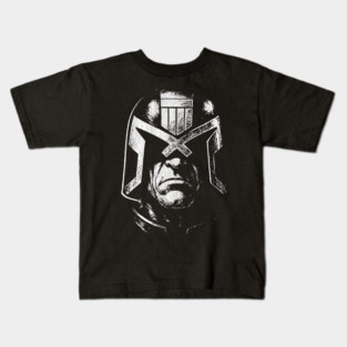 Judge Dredd - worn white Kids T-Shirt