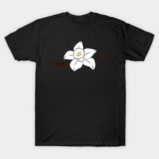 Vanilla Flower and Stick T-Shirt