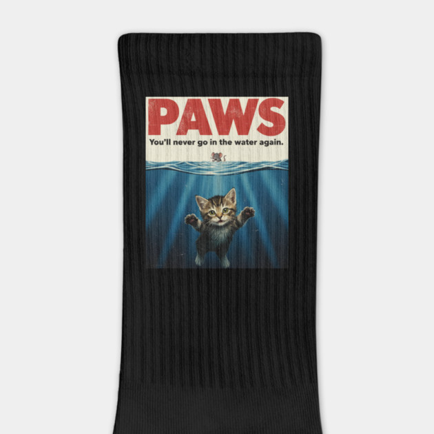 Paws Funny Cat Lover Gift Kitten Mouse Meow Meme T-Shirt by OUTFITPAW