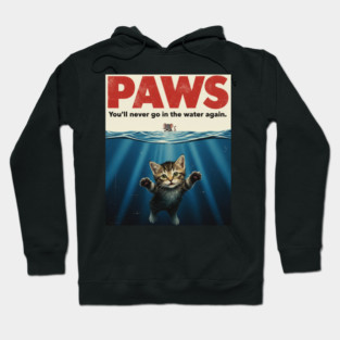 Paws Funny Cat Lover Gift Kitten Mouse Meow Meme T-Shirt Hoodie