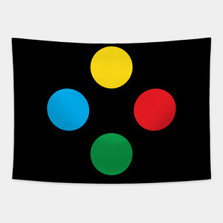 CONTROLLER BUTTON II Tapestry