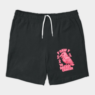 F Caw F to with Breast Cancer Awareness Shorts