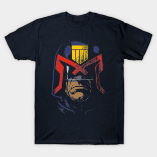 Judge Dredd - comic colour T-Shirt