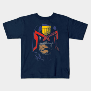 Judge Dredd - comic colour Kids T-Shirt
