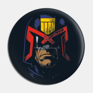 Judge Dredd - comic colour Pin