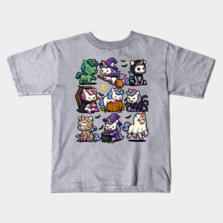 Spooky Unicorns Kids T-Shirt