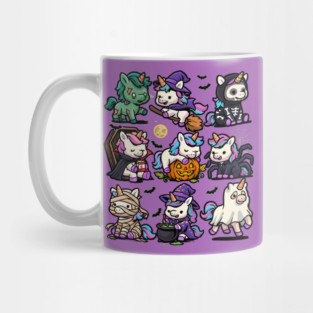 Spooky Unicorns Mug