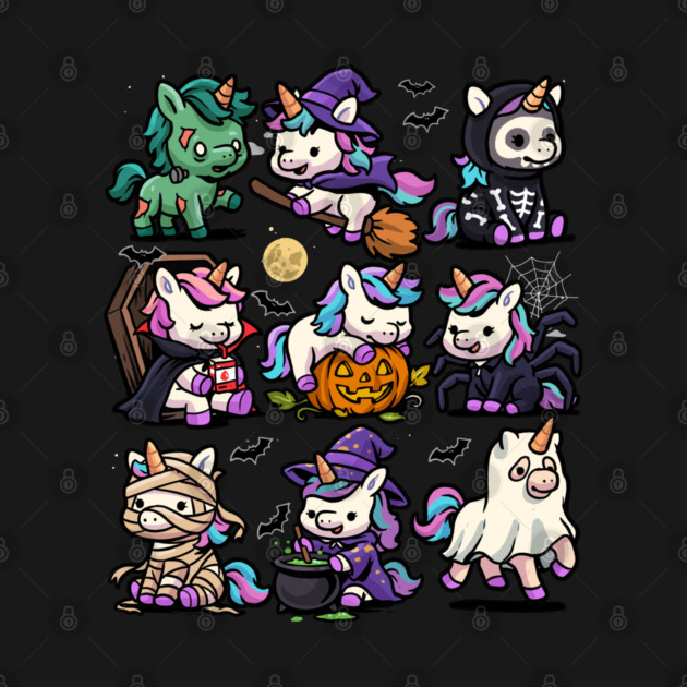 Spooky Unicorns by GoshWow®