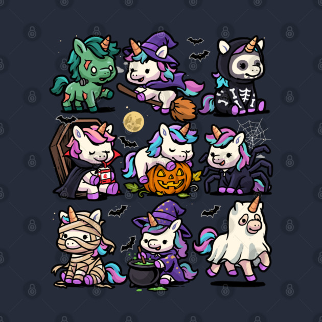 Spooky Unicorns by GoshWow®