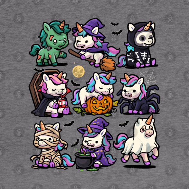 Spooky Unicorns by GoshWow®
