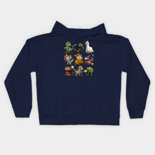 Spooky Dinosaurs Kids Hoodie