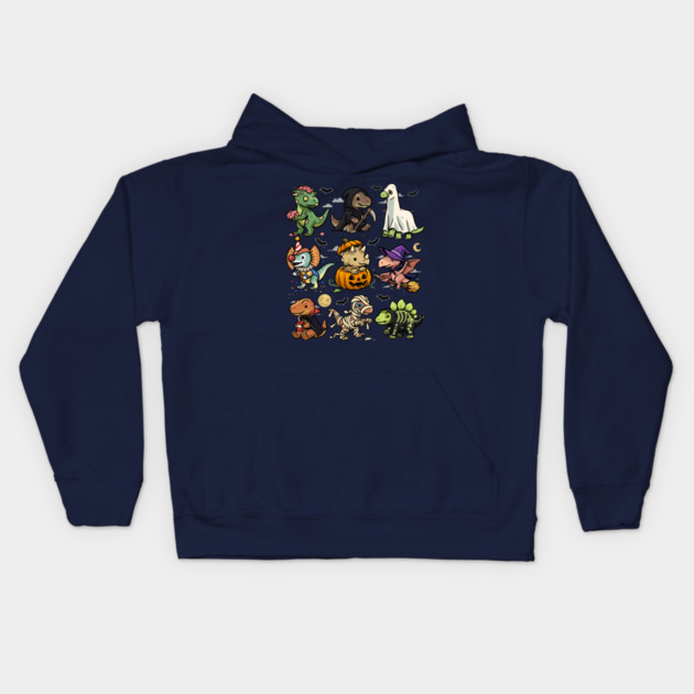 Spooky Dinosaurs Kids Hoodie by GoshWow®