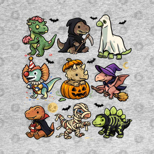 Spooky Dinosaurs by GoshWow®