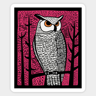 Forest Owl Magnet