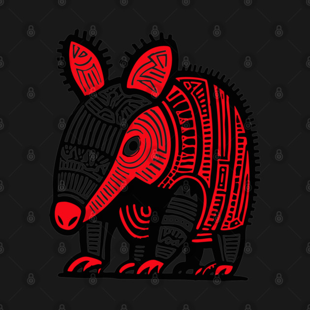 Tribal Armadillo by TuncGK