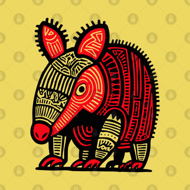Tribal Armadillo by TuncGK