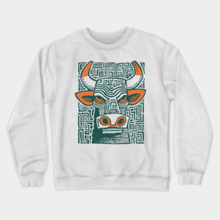 Labyrinth Bull - Minotaur Crewneck Sweatshirt