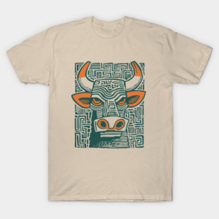 Labyrinth Bull - Minotaur T-Shirt
