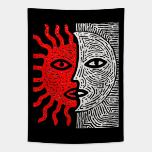 Sun and Moon Tapestry
