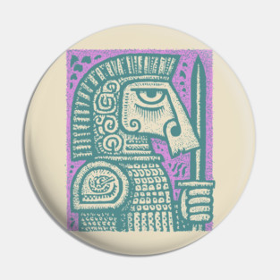 Chess Knight - Medieval Pin