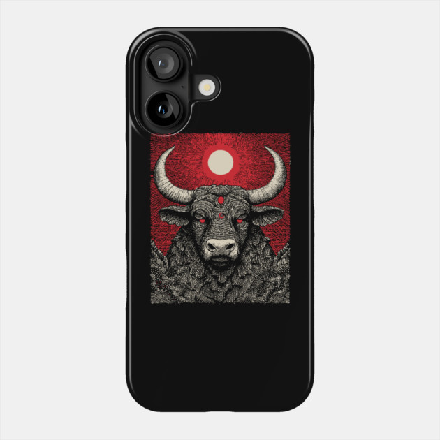 Mystic Taurus Zodiac Phone Case by TuncGK