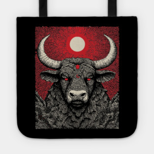 Mystic Taurus Zodiac Tote