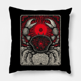 Nocturnal Cancer Zodiac Pillow