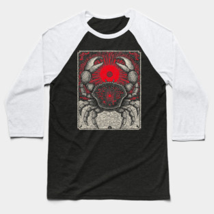 Nocturnal Cancer Zodiac Baseball T-Shirt