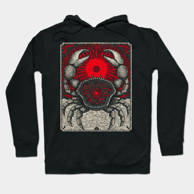 Nocturnal Cancer Zodiac Hoodie by TuncGK