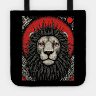 Nocturnal Leo Zodiac Tote