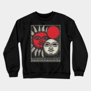 Nocturnal Gemini Zodiac Crewneck Sweatshirt