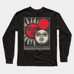 Nocturnal Gemini Zodiac Long Sleeve T-Shirt