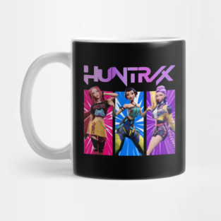 HUNTRIX Kpop Demon Hunters Girls Group Kpop Band Kids Gift M8293 Mug