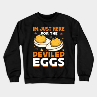 Deviled-egg Crewneck Sweatshirt