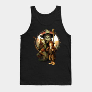 Cat of The Rings Tank Top