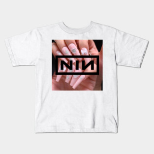 Badass Nail Tech (Pardody Design) Kids T-Shirt