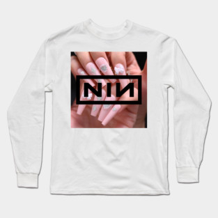 Badass Nail Tech (Pardody Design) Long Sleeve T-Shirt